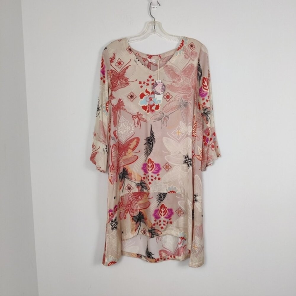 Odd Molly Dress Size XL, Floral Print, Viscose NEW Flowy Sun Dress